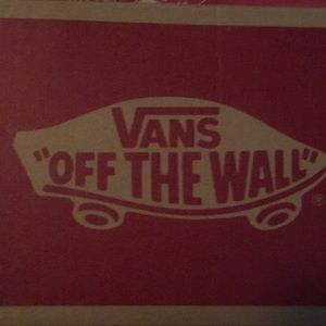 Vans, yellow and white